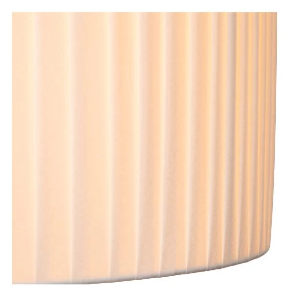 Lucide FOLD - Pendant light - Ø 40 cm - 1xE27 - White - detail 2